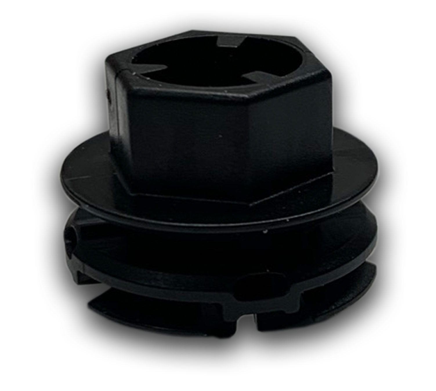 nifco stud nut grommet close-up, Push Nut, Press-on hex nut, Press-on nut, M6 bolt, M8 bolt, bolt, ratchet, screw, stud, push screw, push bolt.