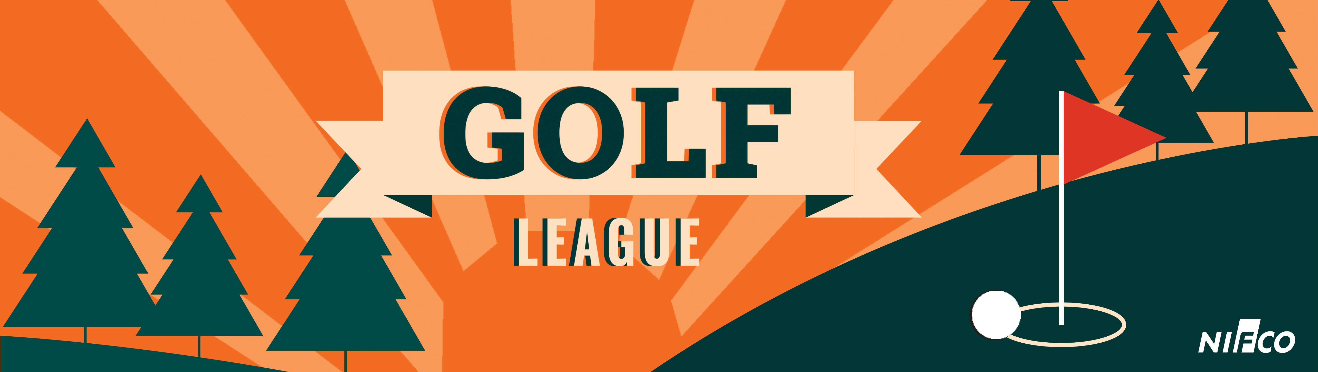 Golf League Website banner