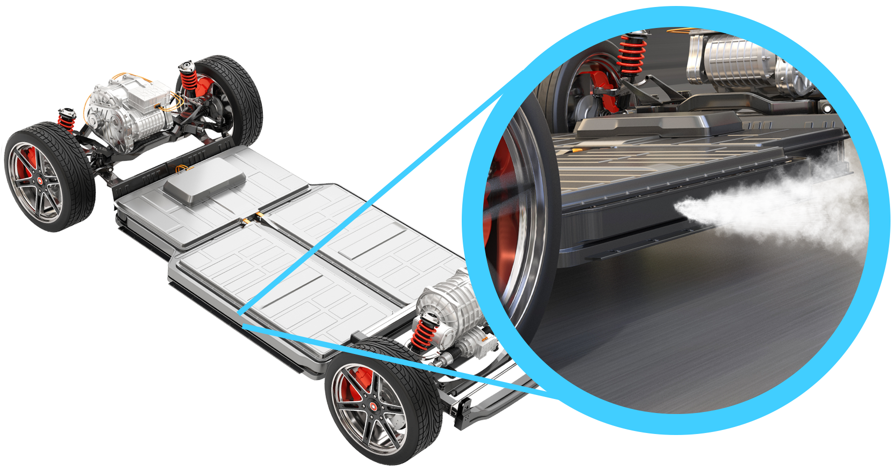 Pressure Relief location on EV battery