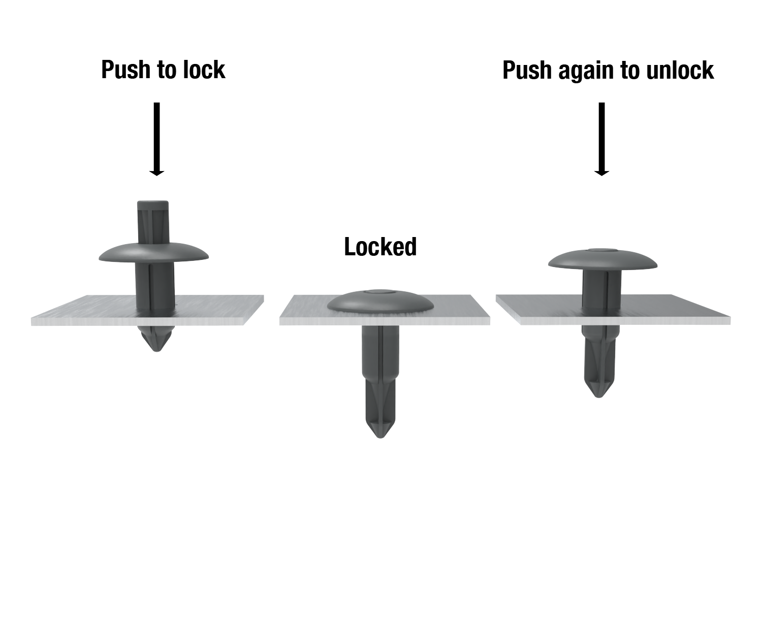 Push Rivet.104 with text