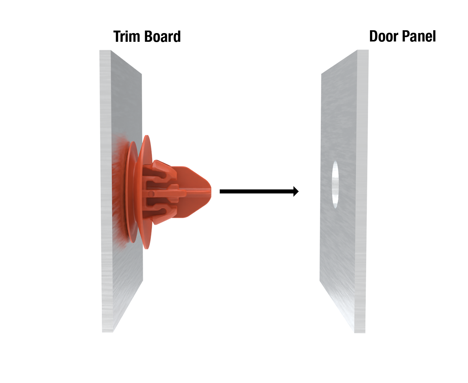 Trim Clip. installation