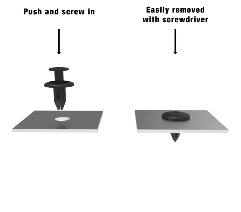 Scrivet: The Ideal Solution for Panel Attachment - Nifco