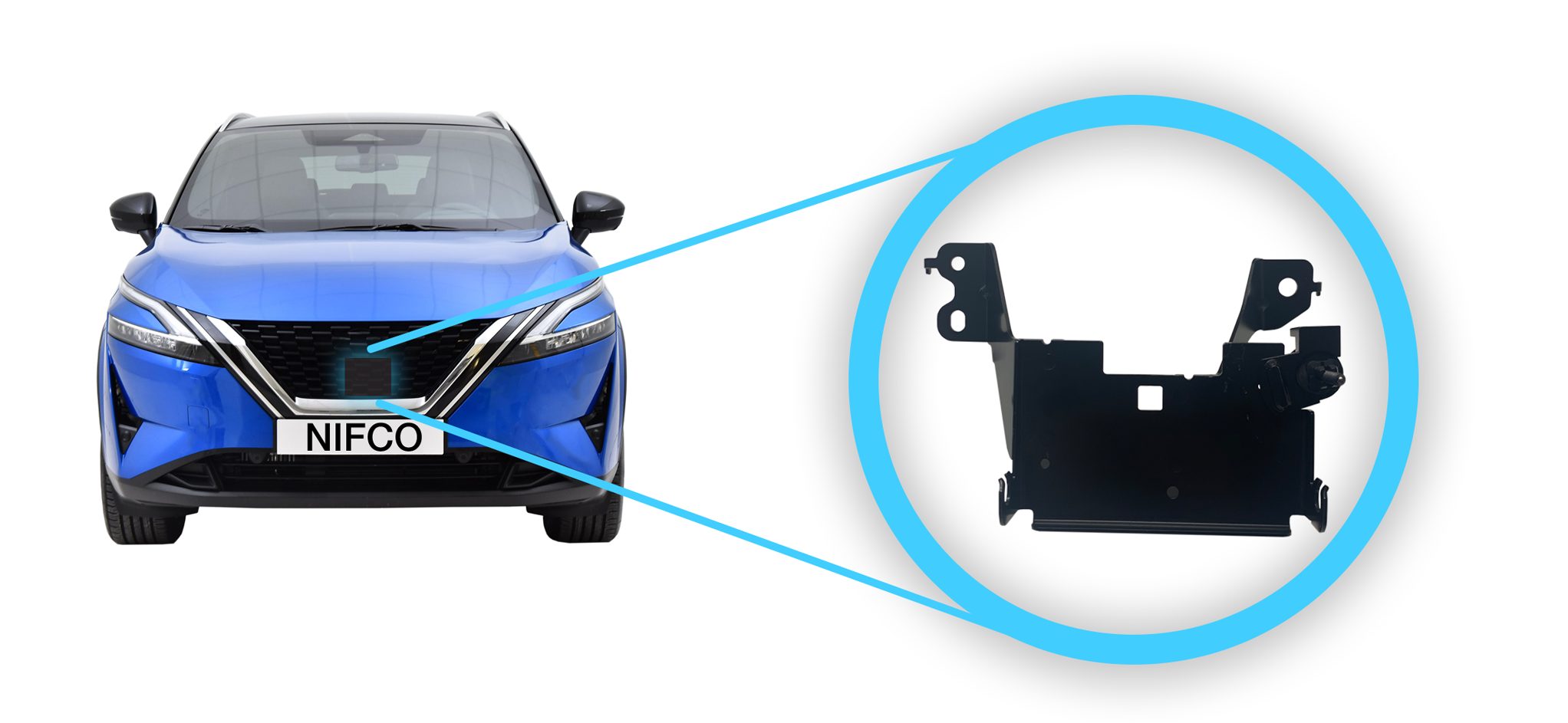 Breakaway Grommet_ Lightweight automotive radar grommet design