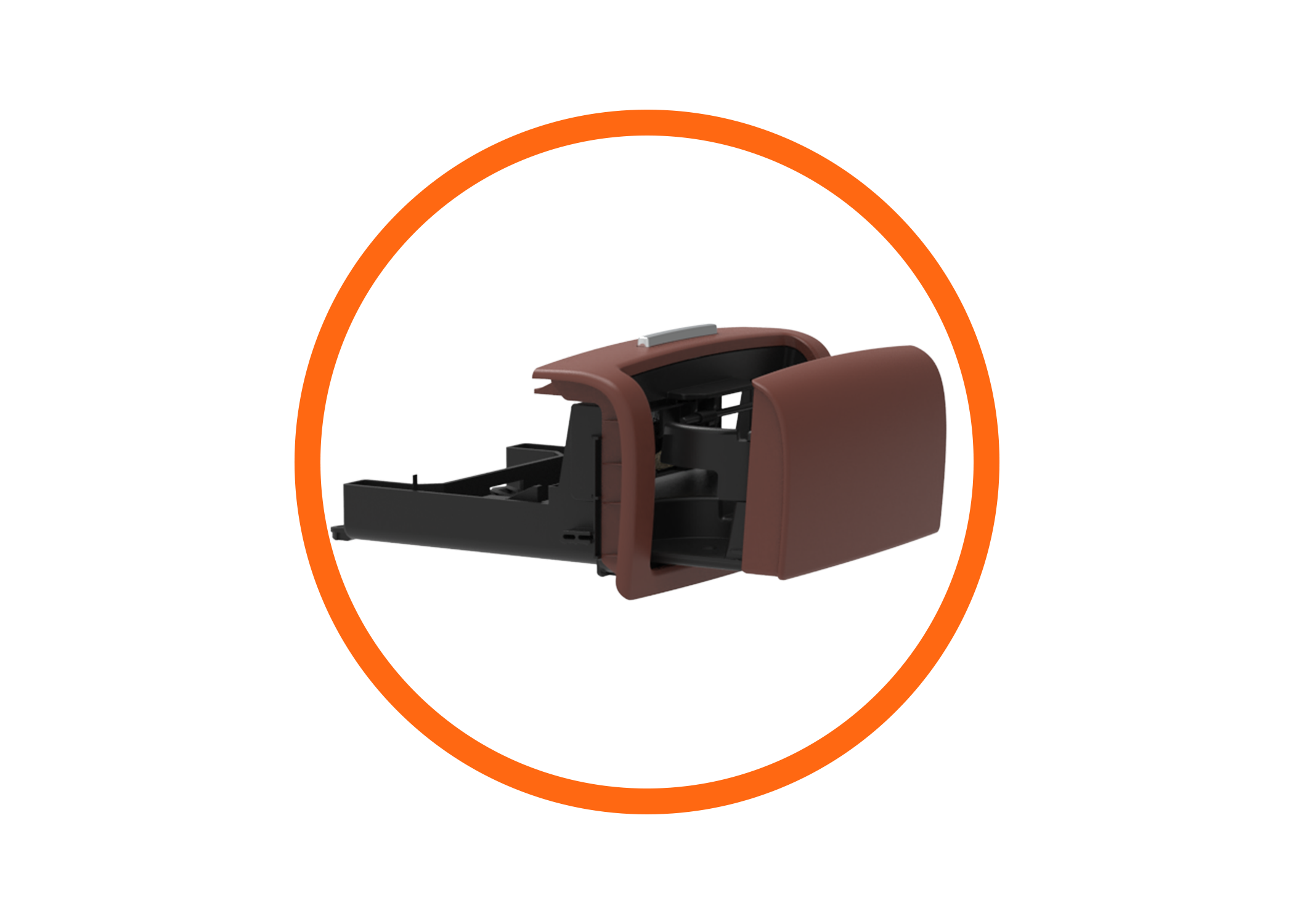 Pop out cupholder, deployable cupholder, retractable cupholder, hidden cupholder, slide-out cupholder, folding cupholder, concealed cupholder